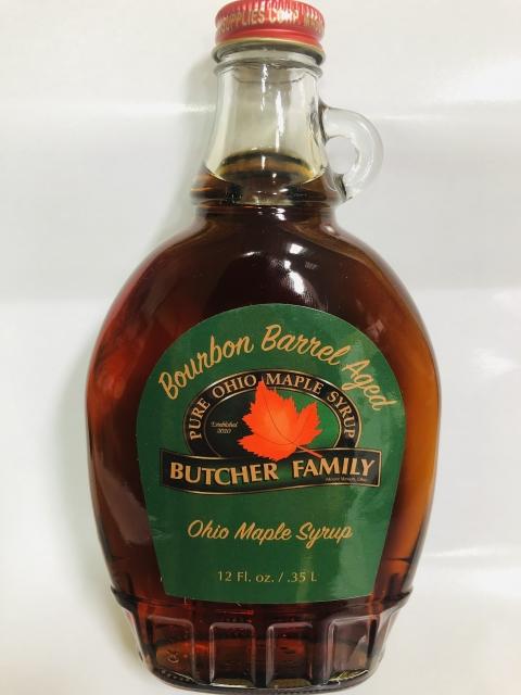 Bourbon Barrel Aged Maple Syrup