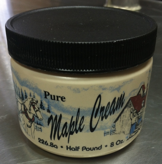 Pure Maple Syrup Cream
